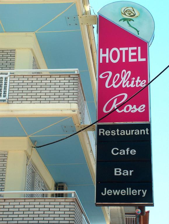 Hotel White Rose Beach Olympiaki Akti Bagian luar foto