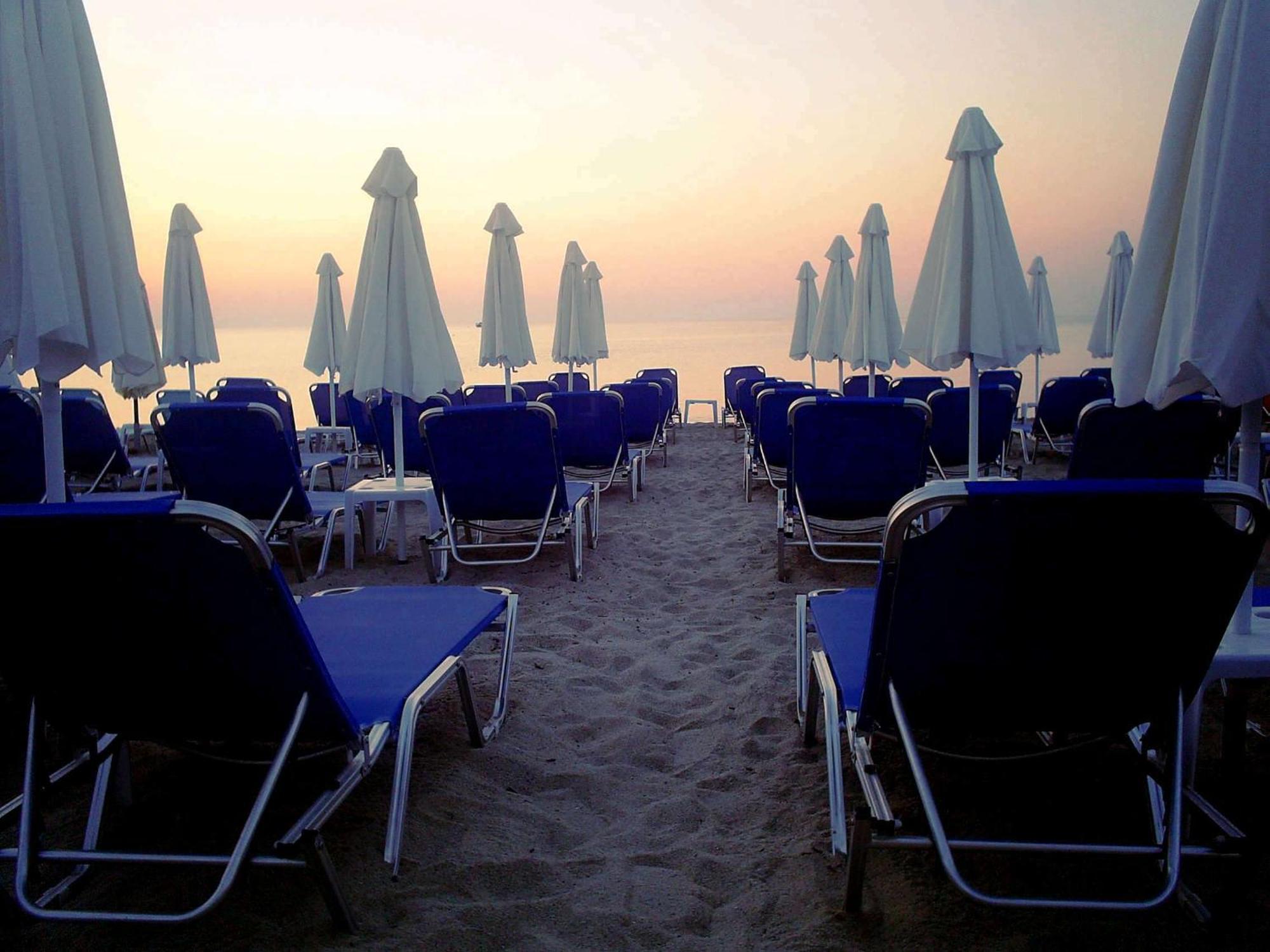 Hotel White Rose Beach Olympiaki Akti Bagian luar foto