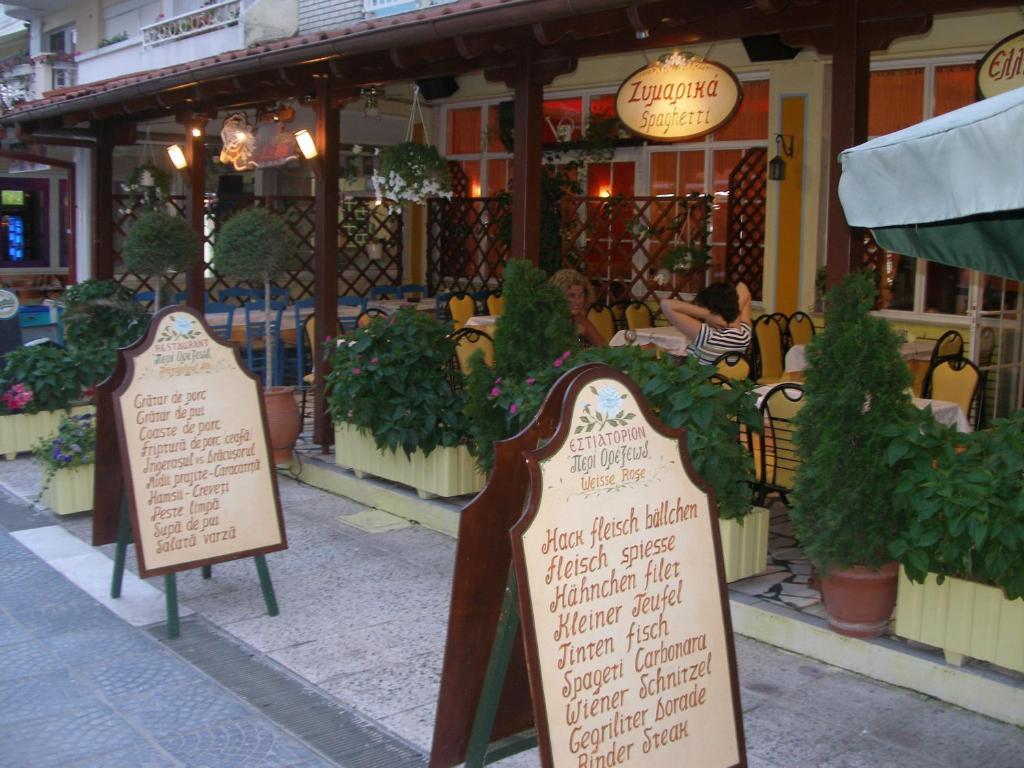 Hotel White Rose Beach Olympiaki Akti Bagian luar foto