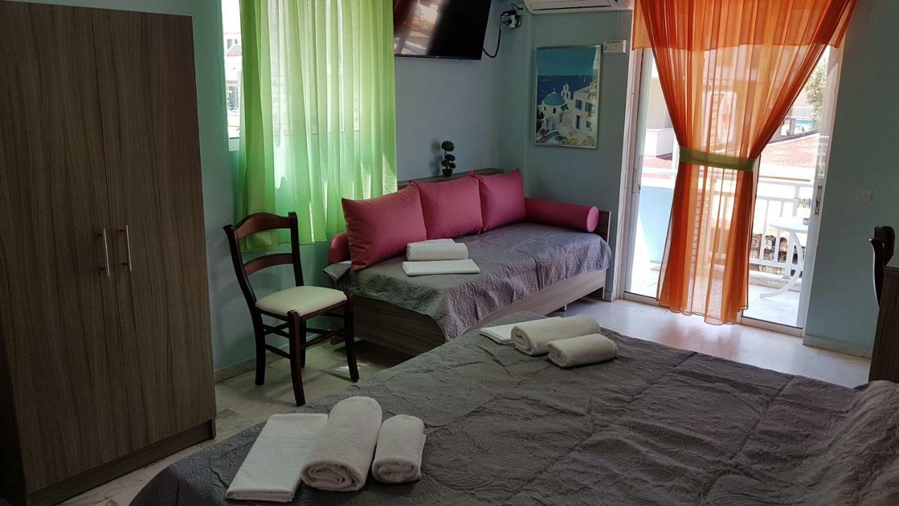 Hotel White Rose Beach Olympiaki Akti Bagian luar foto